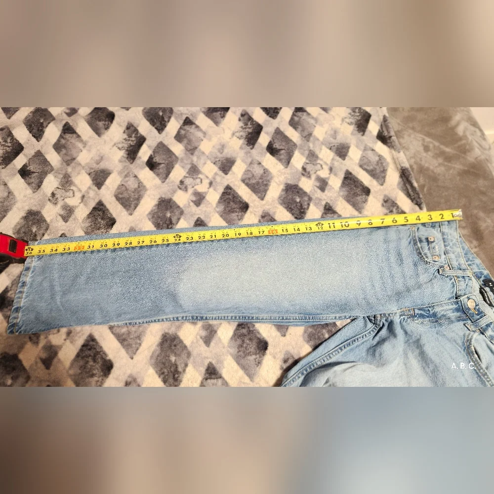 Aeropostale Light Blue Denim Jeans Little Girl Size 000 - Picture 5 of 6